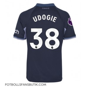 Tottenham Hotspur Destiny Udogie #38 Replika Bortatröja 2023-24 Kortärmad